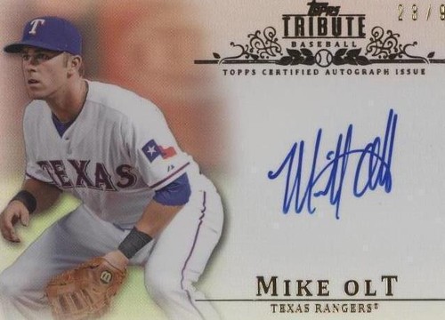 2013 Topps Tribute - Mike Olt #TA-MO