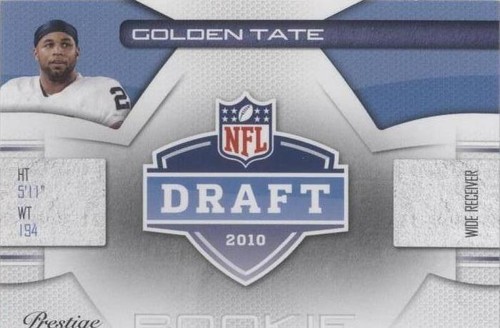 2010 Playoff Prestige Golden Tate #15