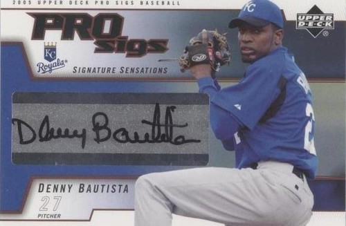 2005 Upper Deck Pro Sigs - Denny Bautista #SS-DB