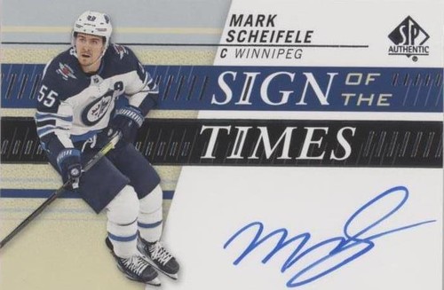 2019-20 SP Authentic - Mark Scheifele #SOTT-SM