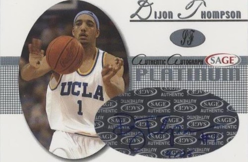 2005-06 SAGE Autographed - Dijon Thompson #A21