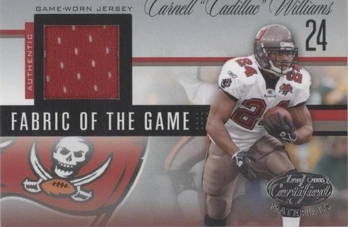 2006 Leaf Certified Materials Cadillac Williams #FOTG-76