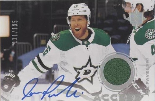 2020-21 Upper Deck Ultimate Collection - Joe Pavelski #UAA-JP