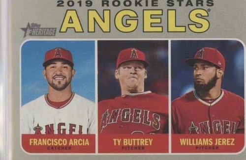 2019 Topps Heritage - Francisco Arcia Ty Buttrey Williams Jerez #244