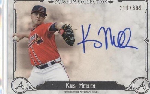 2014 Topps Museum Collection - Kris Medlen #AA-KM