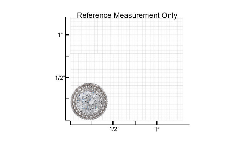 Esposito Diamonique Sterling 2.00cttw Bezel Stud Earrings