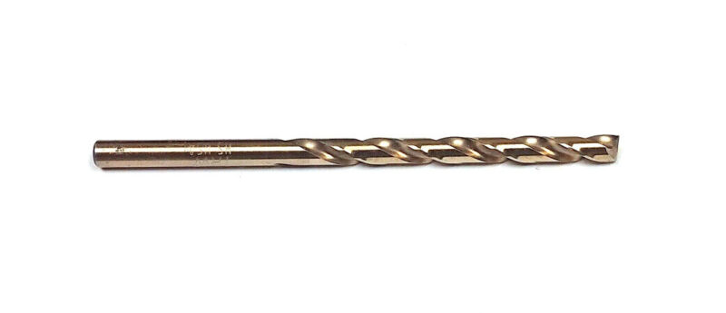 3/16" (.1875") Cobalt Jobber Length Drill Flat Bottom MF00301235