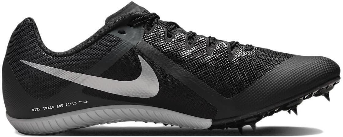 Size 6.5 - Nike Zoom Rival Black Metallic Silver