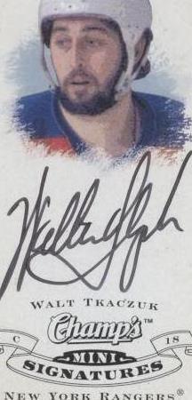 2008-09 Upper Deck Champ's - Walt Tkaczuk #CS-WT