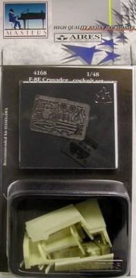 Aires 1/48 F-8E Crusader Cockpit Set for Hasegawa 4168/*