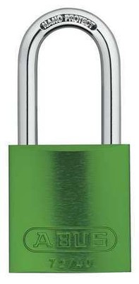 Abus 72 Hb/40-40 Kd Green Lockout Padlock,Kd,Green,1-1/2''H