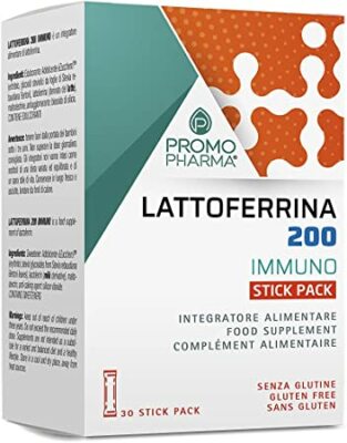 LATTOFERRINA 200 IMMUNO  30 stick pack PROMOPHARMA PROMO LIMITATA