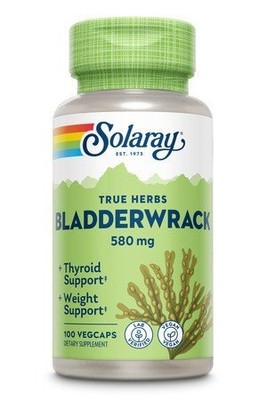 Solaray Bladderwrack 580 мг 100 растительных капсул