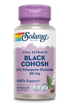 Solaray One Daily Экстракт корня черного кохоуса 30 капсул