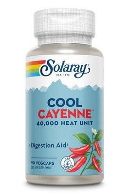 Solaray Cool Cayenne 40 000 HU 90 Вегетарианская капсула