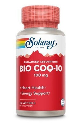 Solaray Bio CoQ-10 100 мг 60 мягких капсул