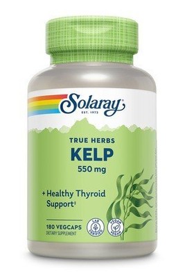 Solaray Kelp 180 растительных капсул