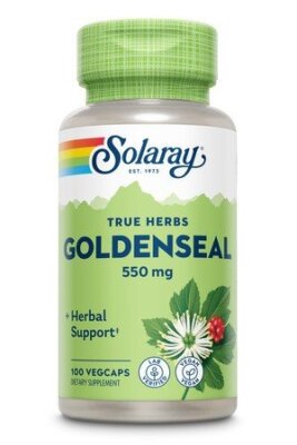 Solaray Goldenseal Root 550 мг 100 растительных капсул