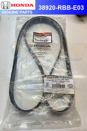 Honda Genuine TSX CR-V Serpentine Fan Belt 38920-RBB-E03 | eBay