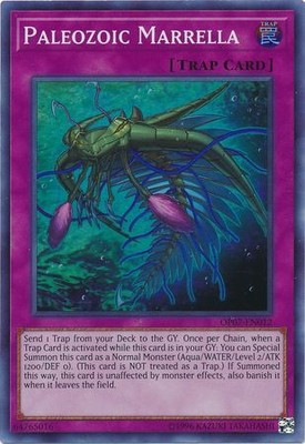 Paleozoic Marrella - OP07-EN012 - Super Rare NM OTS Tournament Pack 7 R0V