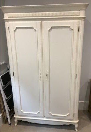 Laura Ashley Wardrobe Provencale Ivory Solid Door Rrp 1 700