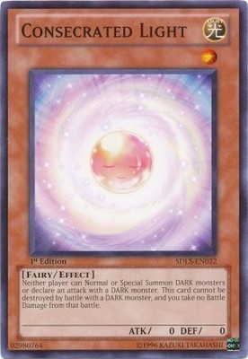 Consecrated Light - SDLS-EN022 - Common NM Lost Sanctuary Yugioh