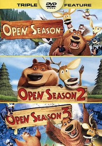 Open Season 4 Movie Collection Dvd 2014 2 Disc Set - 