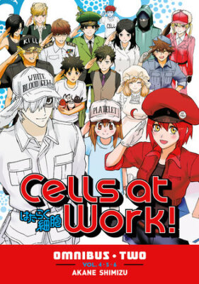 Cells at Work! Omnibus 2 (Vols. 4-6) Manga
