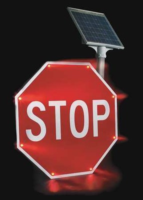 Tapco 2180-00209 Led Stop Sign 30'' W, 30'' H