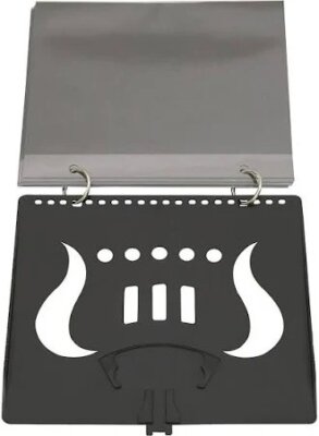 Plasti-Folio Flip Folder Music Holder, 5 Window