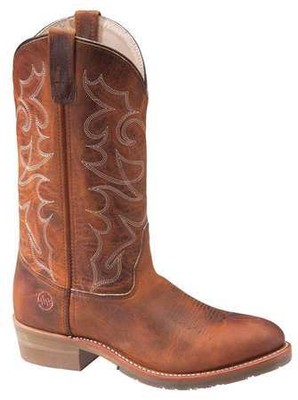 Pre-owned Double-h Boots Double H Boots Dh1592 Sz: 9.5ee Western Boot,ee,9 1/2,brown,pr 39fy24