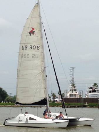 SeaWind 24 Catamaran with Trailer
