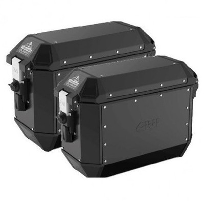 Paire Valises Latéral 36l Aluminium GIVI Monokey Trekker Alaska (ala36bpack2)