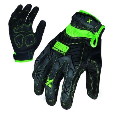 Ironclad Performance Wear Exo-Mig-03-M Medium Black Tpr Closure Cuff Impact