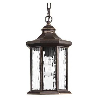 PROGRESS LIGHTING P6529-20 Edition 1-Light Hanging Lantern, 100 W, Antique