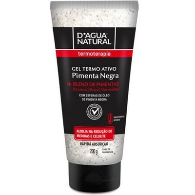 Gel Thermo Active Black Pepper D'agua Natural - 200g