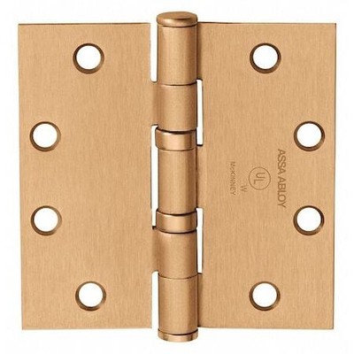 Mckinney 55563 4 In W X Satin Bronze Five Knuckle Hinge