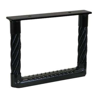 Buyers Products 5230912 Black Powder Coated Cable Type Truck Step - 9 X 12 X