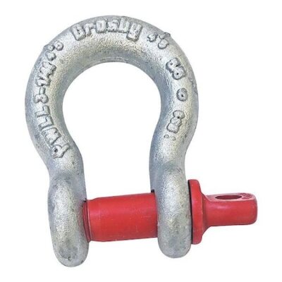 Crosby 1018419 Anchor Shackle,Carbon Steel,2000 Lb.