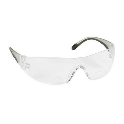Bouton Optical Bifocal Safety Read Glasses,+3.00,Clear 250-27-0030 Bouton