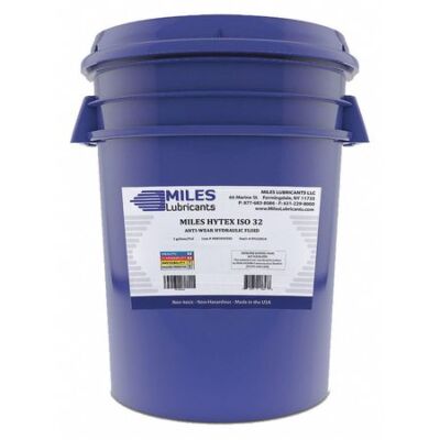 Miles Lubricants M001000503 5 Gal Pail, Hydraulic Oil, 32 Iso Viscosity, 10W Sae