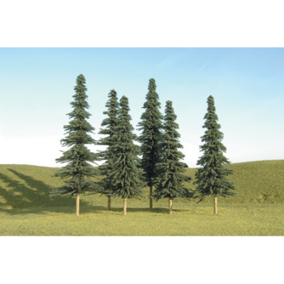 Bachmann Industries Scenescapes Spruce Trees 5-6 6 BAC32004 Train Scenery Non