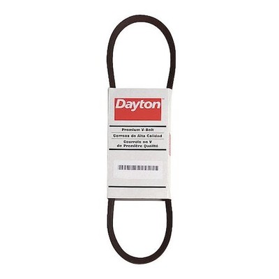 Dayton 6L247 1/2'' W X 70'' L Cogged V-Belt 1 Rib Ax68