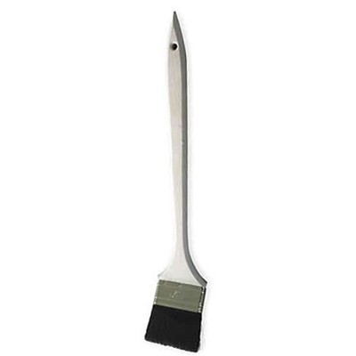 Zoro Select 1Ttw1 3'' Bent Radiator Paint Brush, China Hair Bristle, Unfinished