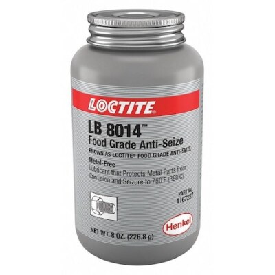 Loctite 1167237 Food Grade Anti-Seize, H1 Food Grade, 8 Oz Brush-Top Can, Lb