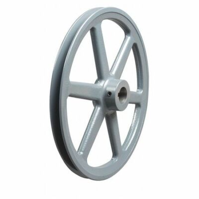 Zoro Select Ak10434 3/4'' Fixed Bore 1 Groove Standard V-Belt Pulley 10.25 In Od