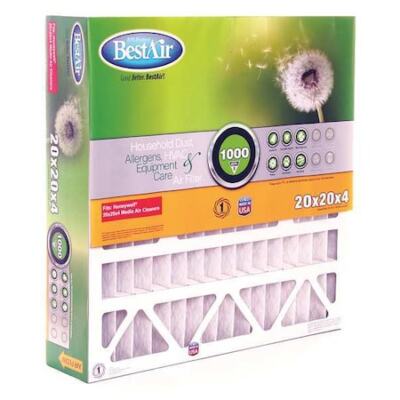 Bestair Pro 5-2020-8-2 20 In X 20 In X 5 In Synthetic Furnace Air Cleaner