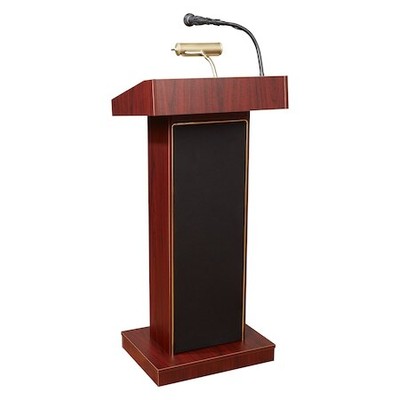 Oklahoma Sound 800X-My Orator Lectern,Mahogany
