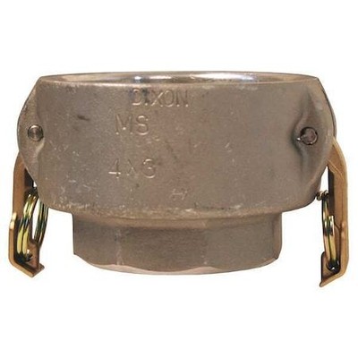 Dixon 4030-D-Al Coupler,4 X 3 In,Female Coupler X Fnpt