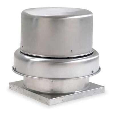 Dayton 16D533 Downblast Vent,Direct Drive,8-1/4 In